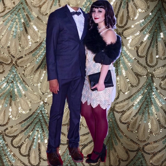 Lovely Vintage Inspired Flapper Slip Dress - Picture 1 of 3